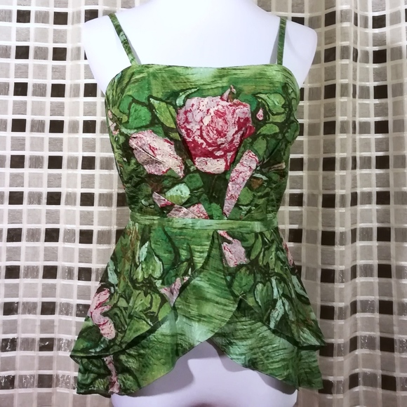 Tracy Reese Tops - Tracy Reese, Summer Island Silk Top